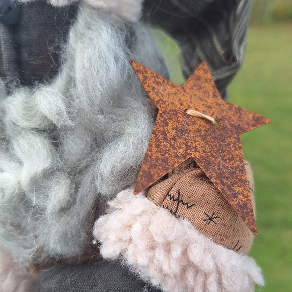 2004 Honey and Me Primitive Black African American Santa Claus Christmas Decor - Picture 5 of 11